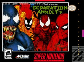 Cover Spider-Man & Venom - Separation Anxiety for Super Nintendo
